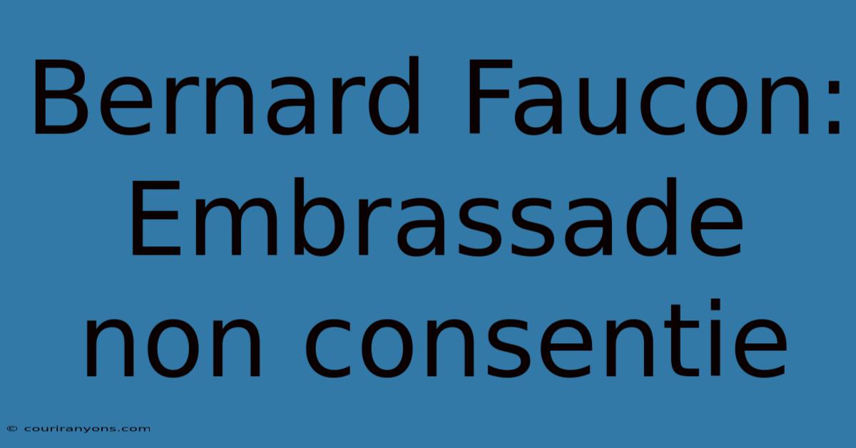 Bernard Faucon: Embrassade Non Consentie