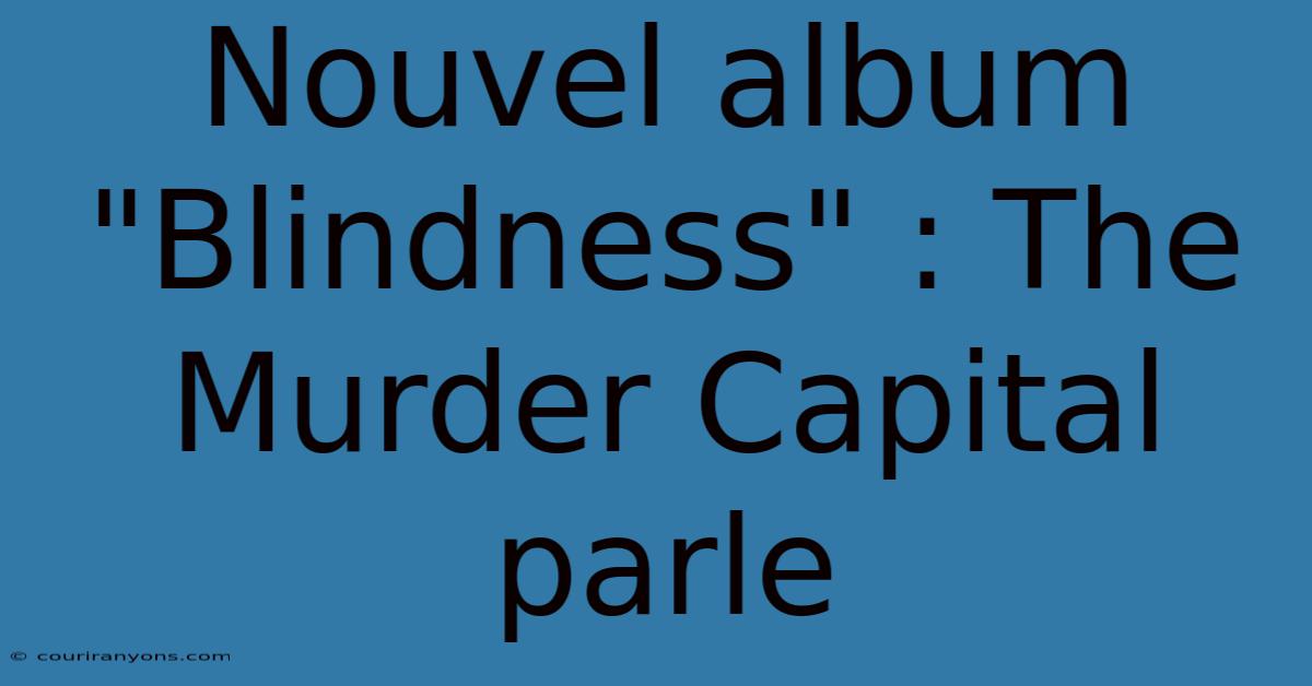 Nouvel Album 