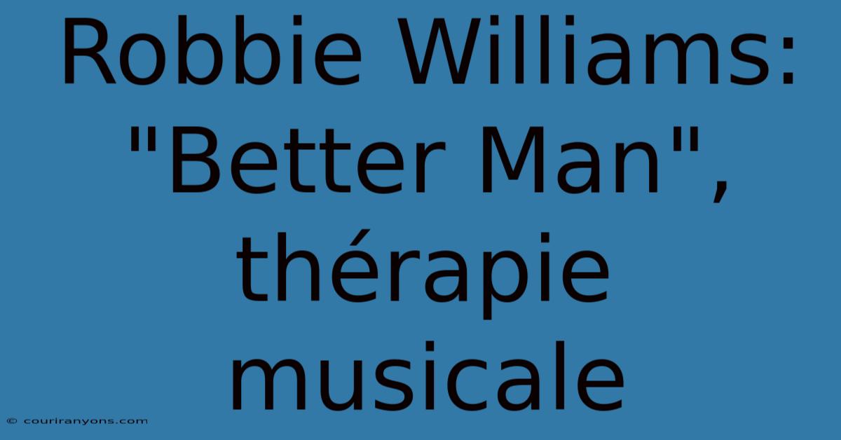 Robbie Williams: 